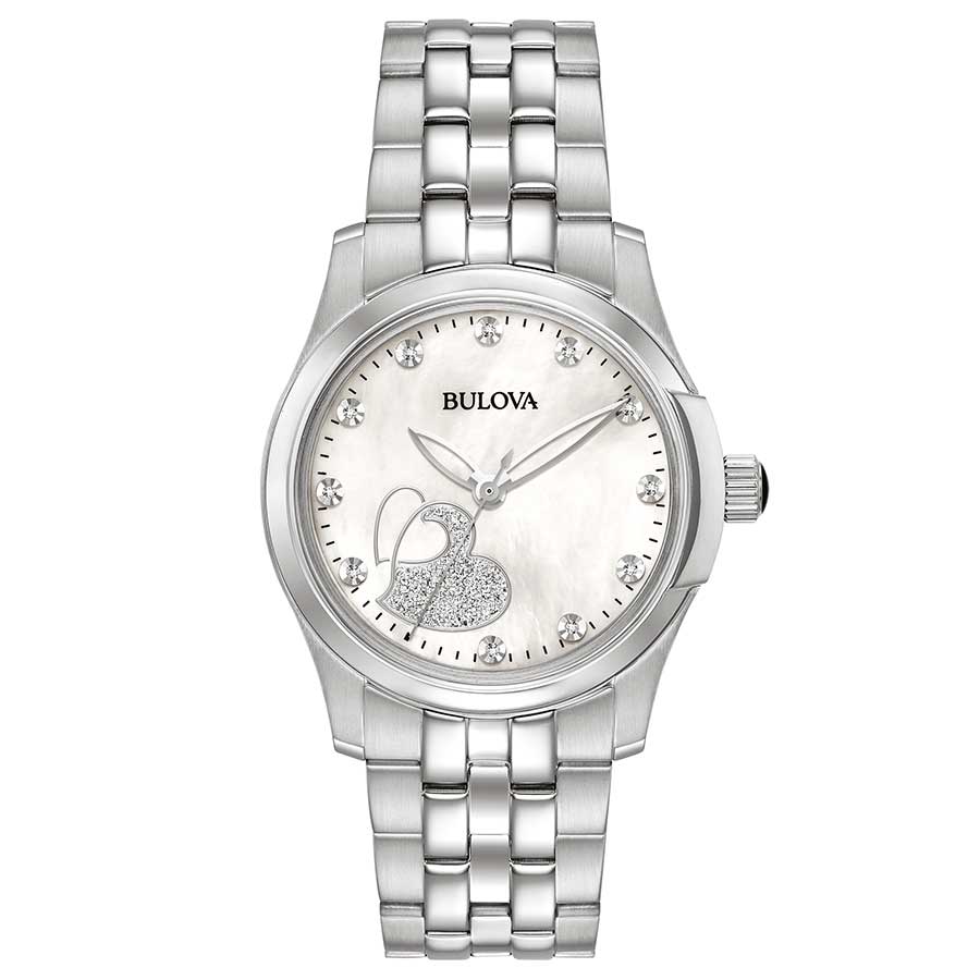 Bulova Adrienne B1722 – Orologio Da Donna Con Movimento Scheletro E Cinturino Metallico