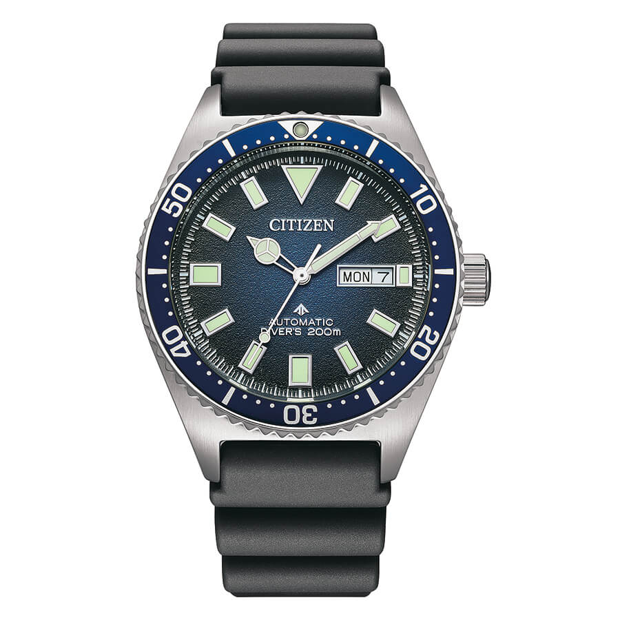Citizen NY0084-89E Orologio Uomo Automatico – Quadrante Multicolore – Cinturino Acciaio – 20 Bar