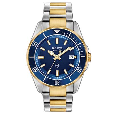 Orologio Bulova Marine Star Uomo – Quadrante Nero, Stile Sportivo Ed Elegante Per Ogni Occasione